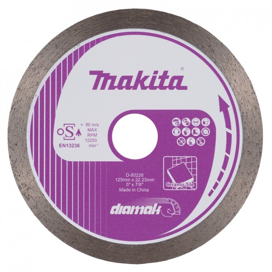 Makita D-80226 Diamond Cutting Disk, ø125 mm, designed for cutting ceramic tiles – 2