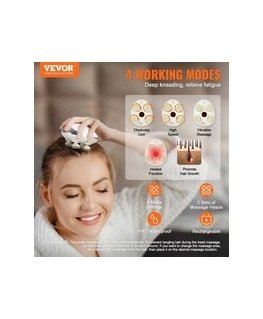 Glov "Cameleon" 3in1 silicone wash and massage tool for body and scalp, pink