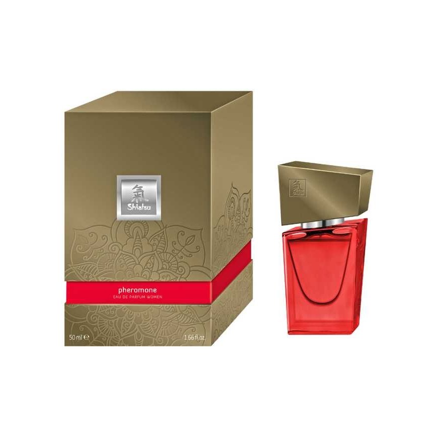 Shiatsu Feromoniski sieviešu sarkanie parfumii ar feromoniem 50 ml – 2