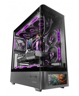 Mars Gaming MCLCDPRO kompiuterio korpusas „Midi Tower“ Juoda