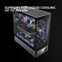 Mars Gaming MCLCDPRO computer case Midi Tower Black