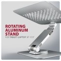 Axagon STND-LR kannettavan tietokoneen teline Kannettavan tietokoneen varsiteline Hopea 43,9 cm (17. Axagon STND-LR kannettavan tietokoneen teline Kannettavan tietokoneen varsiteline Hopea 43,9 cm (17.