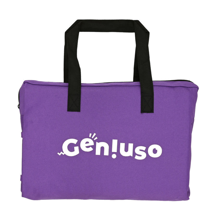 Geniuso funkcionāls somiņš ar slēdzeni.
