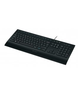 Logitech K280E Pro f/ Business tastatūra Birojs USB QWERTZ Vācu Melns