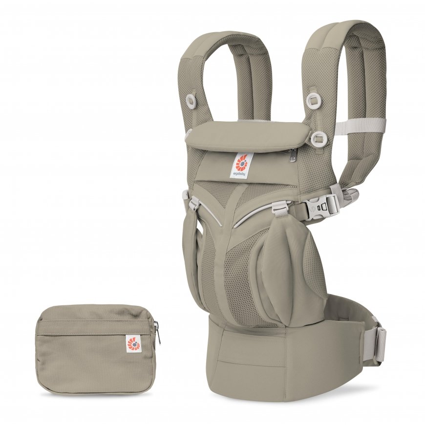 Ergobaby Omni Classic Mesh mugursoma, gaiši