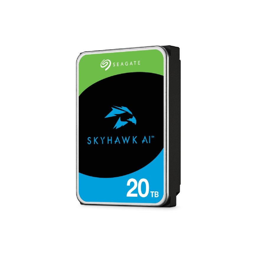 Seagate SkyHawk AI vidinis kietasis diskas 20 TB 7200 RPM 512 MB 3.5" „Serial ATA III“ – 3