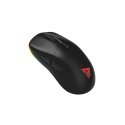 Savio RIFT BLACK gaming mouse RGB Dual Mode pele Speļu Abām rokām Bluetooth + USB Type-A Optisks 300