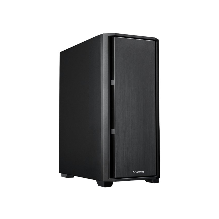 Chieftec AS-02B-OP системный блок Midi Tower Черный