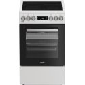 Whirlpool W5V5LCW Freestanding cooker A Electric Ceramic Black, White Whirlpool W5V5LCW Freestanding cooker A Electric Ceramic Black, White