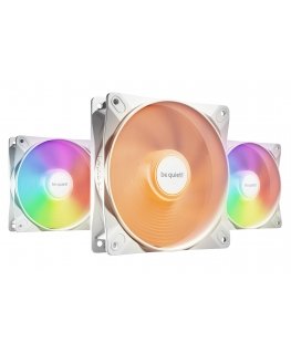 be quiet! LIGHT WINGS LX 120mm PWM 3-Pack White Корпус компьютера Вентилятор 12 cm Белый 3 шт