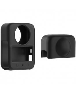 PULUZ silikono objektyvo dangtelis DJI Osmo 360 (Juodas)