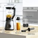 Bosch Serie 4 MMB6177S blenderis 1,5 L Galdvirsmas blenderis 1200 W Melns, Sudrabs Bosch Serie 4 MMB6177S blenderis 1,5 L Galdvirsmas blenderis 1200 W Melns, Sudrabs