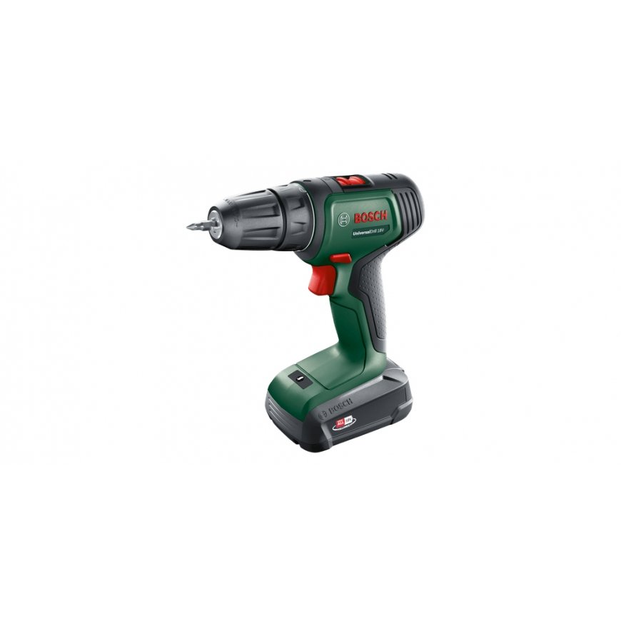 Bosch UniversalDrill 18V 1450 RPM Avaimeton 1,2 kg musta, Vihreä