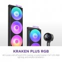NZXT Kraken Plus 360 RGB Protsessor Kõik-ühes vedelikujahuti Must 1 tk