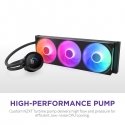 NZXT Kraken Plus 360 RGB Procesorius Universalusis skystinis aušintuvas Juoda 1 vnt