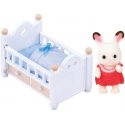 Sylvanian Families Chocolate Rabbit Baby Set (Baby Bed) Sylvanian Families Chocolate Rabbit Baby Set (Baby Bed)