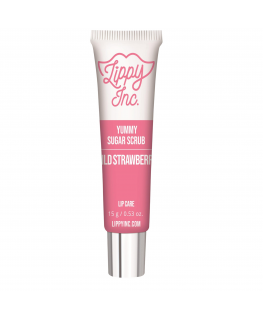 Lippy Inc., Yummy Sugar, Lip Scrub, Strawberry, 15 g