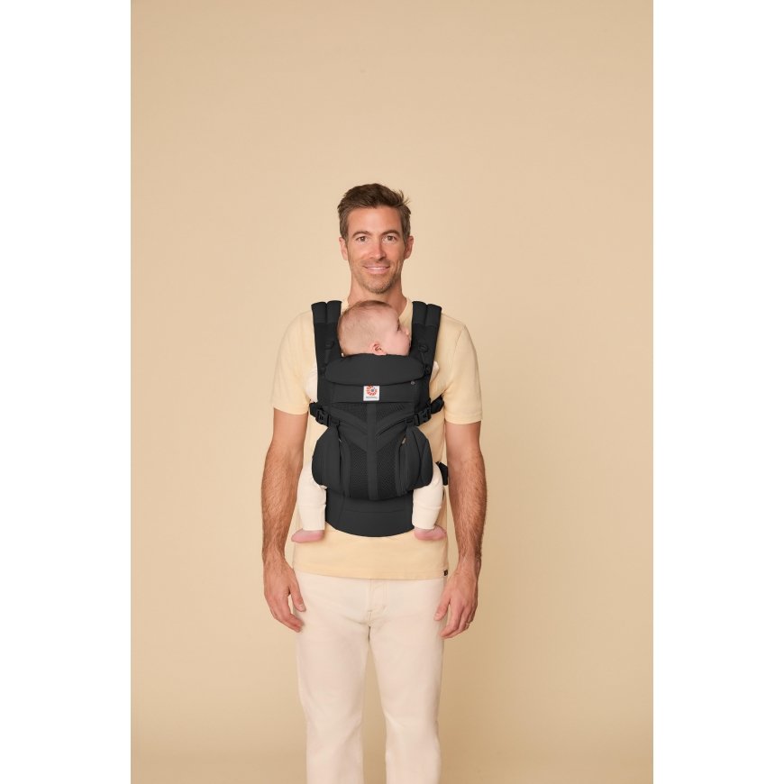 Ergobaby Omni Classic Mesh pārvietojama soma, melna – 4