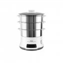 Tefal Convenient Series Deluxe VC502D auruti 3 korv(id) Tööpinna peal 900 W Roostevaba teras, Valge Tefal Convenient Series Deluxe VC502D auruti 3 korv(id) Tööpinna peal 900 W Roostevaba teras, Valge