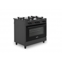 Ravanson KWGE-K90 black gas/electric cooker Ravanson KWGE-K90 black gas/electric cooker