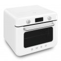 Smeg COF01WHEU steam oven Small Stainless steel, White Buttons, Rotary