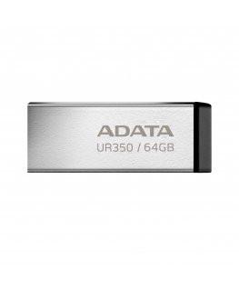 ADATA UR350 USB atmintukas 64 GB USB A tipo 3.2 Gen 1 (3.1 Gen 1) Juoda