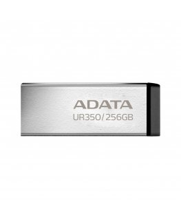 ADATA UR350 USB atmintukas 256 GB USB A tipo 3.2 Gen 1 (3.1 Gen 1) Juoda, Sidabras