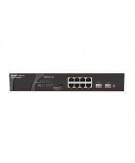 Ruijie Networks RG-ES110GDS-P сетевой коммутатор Неуправляемый Gigabit Ethernet (10/100/1000) Питание по Ethernet (PoE) Черный