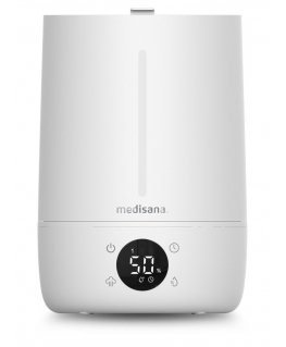 Medisana AH 663 ilmankostutin Ultrasonic 4,5 L musta, Valkoinen 25 W