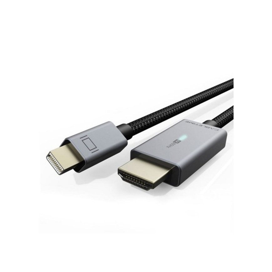 Кабель Cabletime Premium Mini DisplayPort - HDMI, 4K/30Hz, 1м