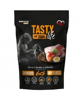 BIOFEED Tasty koeratoit Junior Mini Part 90% Kotike 150g