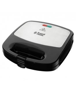 Russell Hobbs Fiesta voileipägrilli 750 W musta, Ruostumaton teräs
