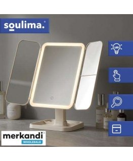 Зубная щетка Lusterko косметическое раскладное LED Soulima 26952