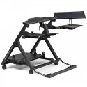 Laikiklis Multibrackets M PRO SERIES - KIOSK Juodas su planšetės laikikliu 7"-14,6"