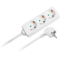 Rebel electric network extension cord 3 outlets 3m - 1.5mm Rebel electric network extension cord 3 outlets 3m - 1.5mm