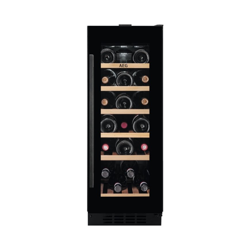 AEG AWS4020B5B Termoelektrisks vīna dzesētājs Iebūvēts Melns