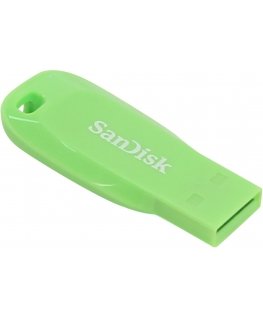 SanDisk Cruzer Blade 32 GB USB atmintukas USB A tipo 2.0 Žalia