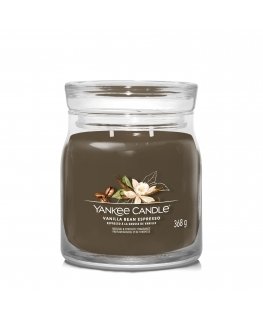 Yankee Candle Vanilla Bean Espresso vahakynttilä Pyöreä Kahvi, Vanilja Ruskea 1 kpl