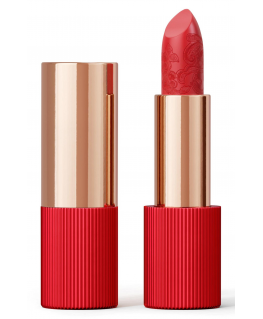 La Perla, Matte Silk, Matte, Cream Lipstick, 103, Coral Red, 3.5