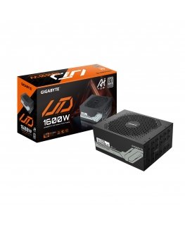 GIGABYTE UD1600PM PG5 AI TOP barošanas avotu vienība 1600 W 20+4 pin ATX ATX Melns