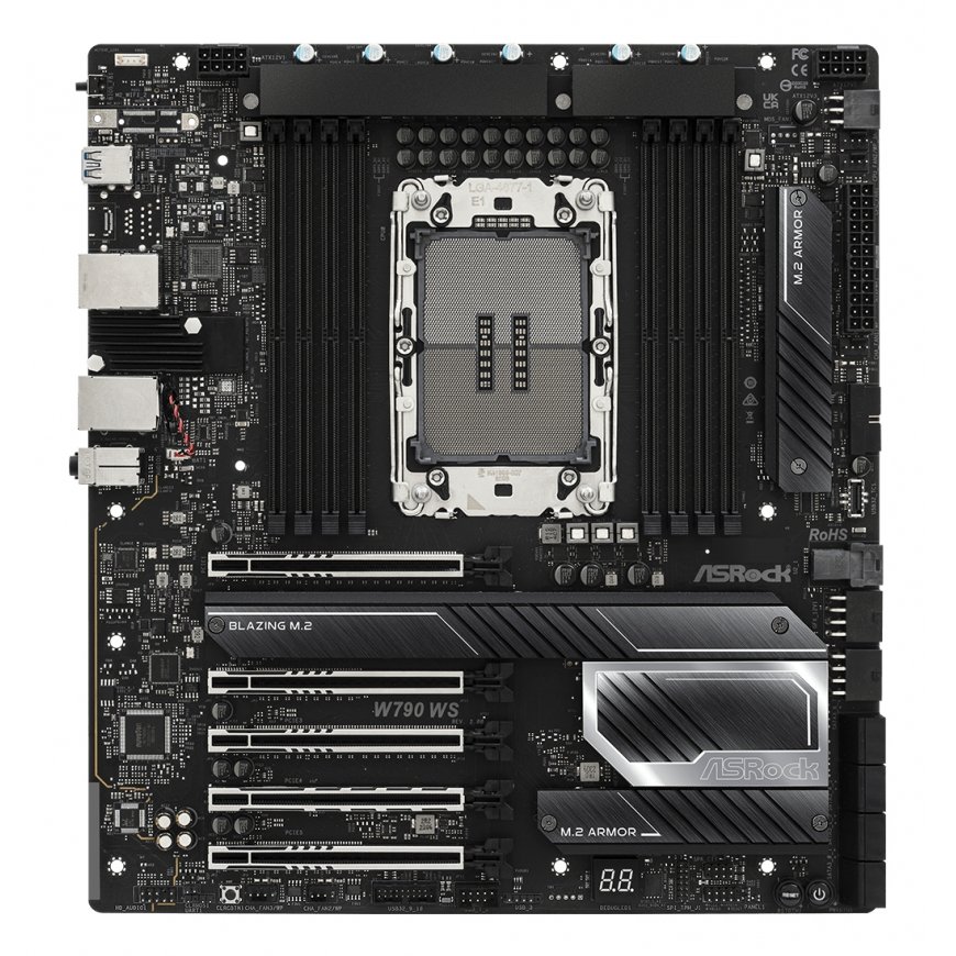 Asrock W790 WS R2.0 Intel W790 LGA 4677 (Socket E) Extended ATX