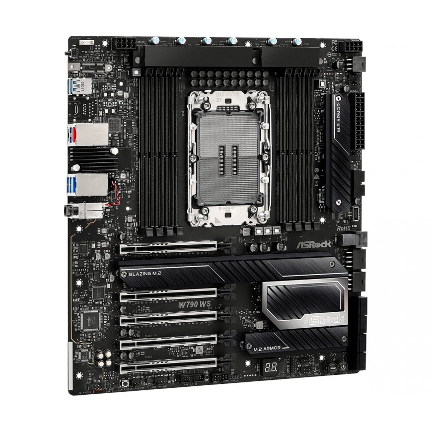 Asrock W790 WS R2.0 Intel W790 LGA 4677 (Socket E) Prailgintas ATX – 3