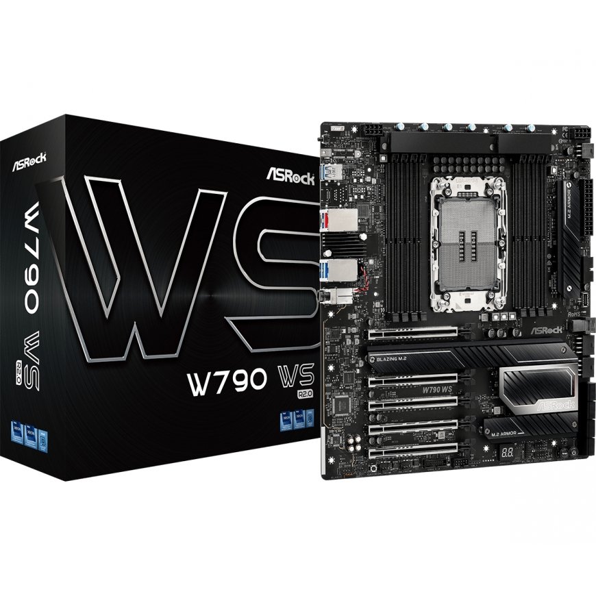 Asrock W790 WS R2.0 Intel W790 LGA 4677 (Socket E) Laiendatud ATX – 5
