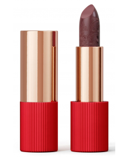 La Perla, Matte Silk, Matte, Cream Lipstick, 108, Plum Red, 3.5