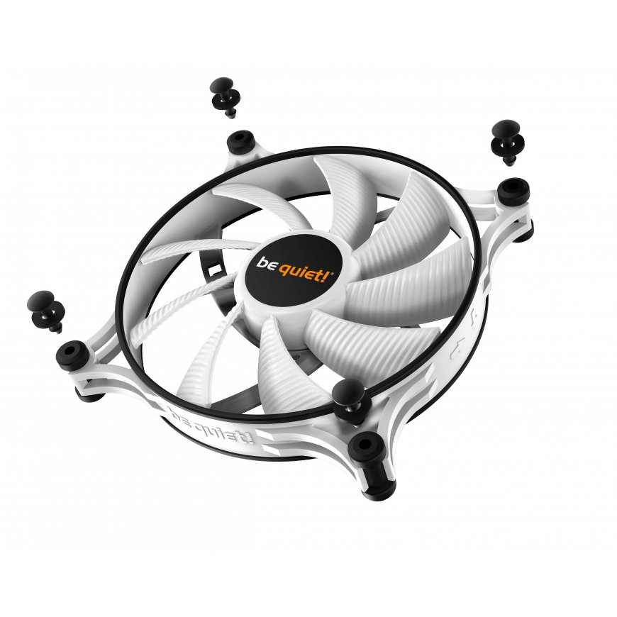 be quiet! BL090 Datora dzesēšanas sistēma Datora korpusam Ventilators 14 cm Balts – 4