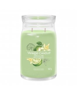 Yankee Candle Signature wax candle Cylinder Lime, Vanilla Green 1 pc(s)