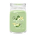 Yankee Candle Signature восковая свеча Цилиндр Лайм, Ваниль Зеленый 1 шт