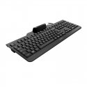CHERRY SECURE BOARD 1.0 klaviatuur Kontor USB QWERTZ Saksa keel Must