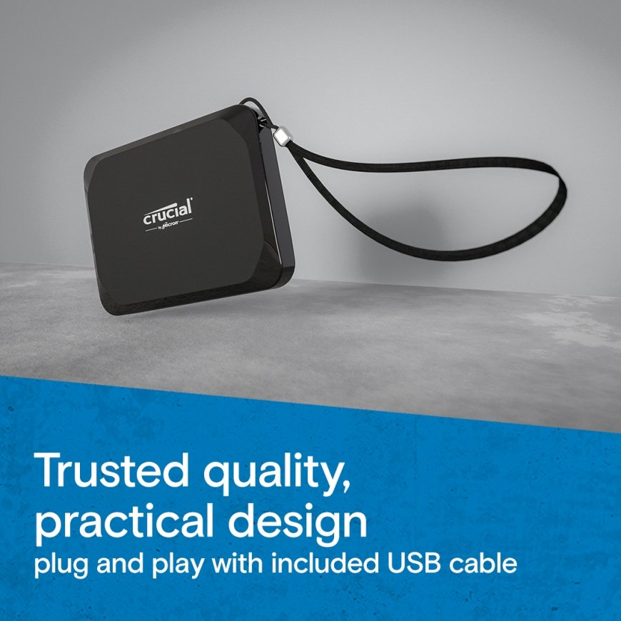 Crucial X9 2 TB USB Type-C 3.2 Gen 2 (3.1 Gen 2) Черный – 5