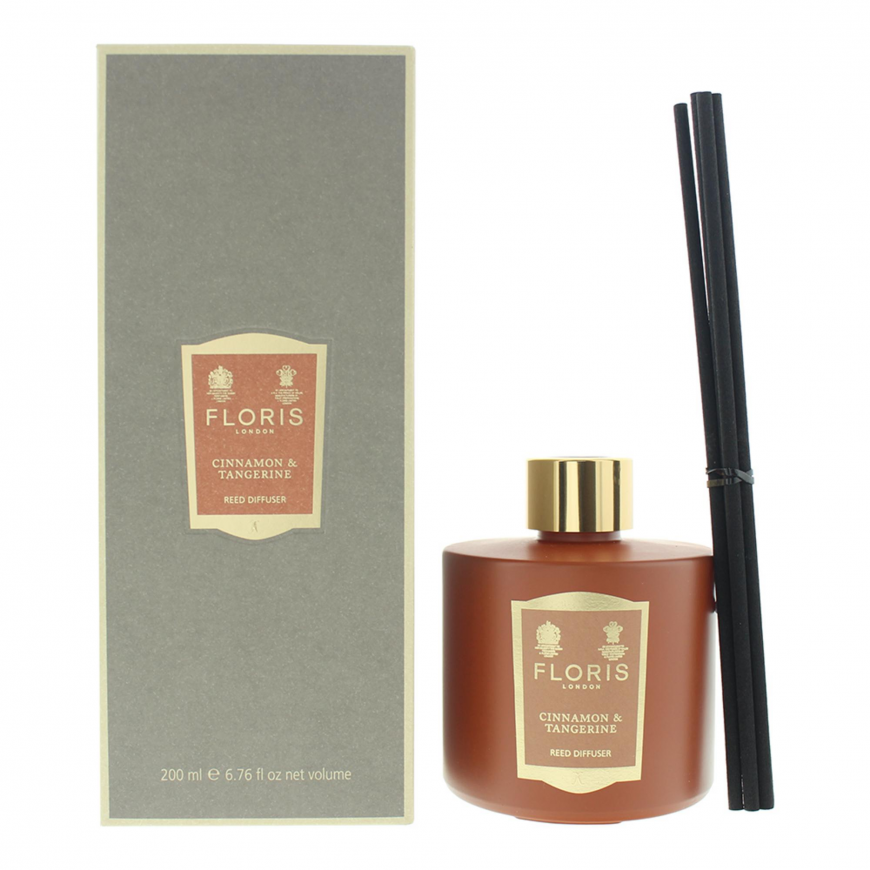 Floris Of London, Cinnamon & Tangerine, Reed, Aroma Reed Diffuse